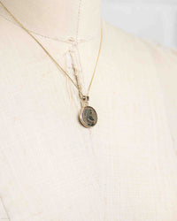 10k Gold Genuine Ancient Roman Coin Necklace (Constantine the Great; 306-337 A.D.)