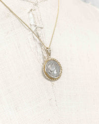 14k Genuine Ancient Roman Coin Necklace (Venus; 55 B.C.)
