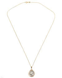 14k Gold Genuine Ancient Greek Coin Necklace (Helios; 188-170 B.C.)