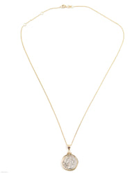 14k Gold Genuine Ancient Roman Coin Necklace (Salus; 49 B.C.)