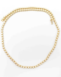 18k Gold Diamond Tennis Necklace