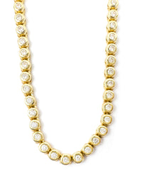 18k Gold Diamond Tennis Necklace