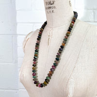 Hand-Knotted Tourmaline Strand Necklace