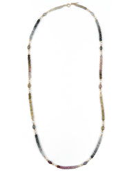 Rainbow Natural Sapphire Strand Necklace