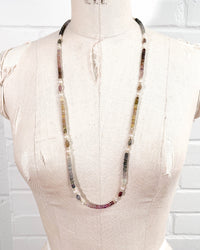 Rainbow Natural Sapphire Strand Necklace