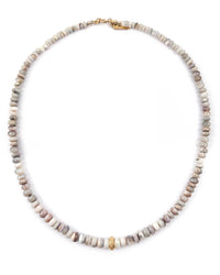 Pavé Diamond & Australian Boulder Opal Necklace