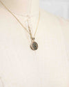 10k Gold Genuine Ancient Roman Coin Necklace (Constantine the Great; 306-337 A.D.)