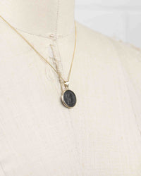 10k Gold Genuine Ancient Roman Coin Necklace (Crispus; 316-326 A.D.)