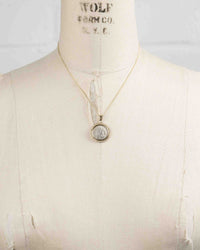 14k Gold Genuine Ancient Greek Coin Necklace (Alexander the Great; 336-323 B.C.)