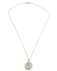 14k Gold Genuine Ancient Greek Coin Necklace (Artemis Bee; 202-150 B.C.)