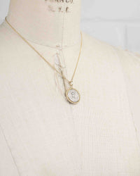 14k Gold Genuine Ancient Greek Coin Necklace (Artemis Bee; 202-150 B.C.)