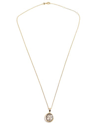 14k Gold Genuine Ancient Greek Coin Necklace (Janus; 400-201 B.C.)