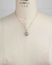 14k Gold Genuine Ancient Greek Coin Necklace (Zeus/Hera; 500-301 B.C.)