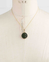 14k Gold Genuine Ancient Greek Coin Necklace (Persephone; 275-216 B.C.)