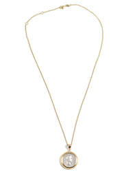 14k Gold Genuine Ancient Roman Coin Necklace (Augustus; 27 B.C.-14 A.D.)