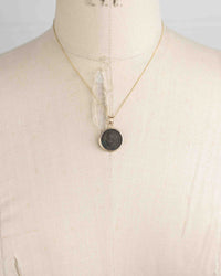 14k Gold Genuine Ancient Roman Coin Necklace (Constantine the Great; 306-337 A.D.)