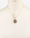 14k Gold Genuine Ancient Roman Coin Necklace (Constantine the Great; 306-337 A.D.)