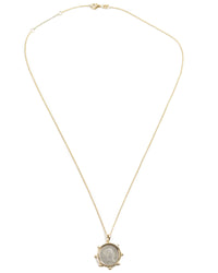 14k Gold Genuine Antique French Coin Necklace (Napoleon Bonaparte; 1803-1804 A.D.)