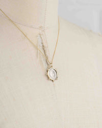 14k Gold Genuine Antique French Coin Necklace (Napoleon Bonaparte; 1803-1804 A.D.)