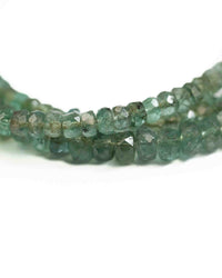 14k Gold Zambian Emerald Necklace