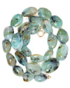 Large Natural Peruvian Opal Nugget Hand-Knotted Statement Necklace