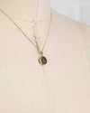 14k Gold Genuine Ancient Greek Coin Necklace (Artemis Bee; 200 B.C.)