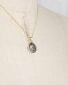 14k Gold Genuine Ancient Greek Coin Necklace (Alexander the Great; 336-323 B.C.)