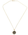 14k Gold Genuine Ancient Greek Coin Necklace (Alexander the Great; 336-323 B.C.)