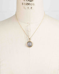 14k Gold Genuine Ancient Greek Coin Necklace (Alexander the Great; 336-323 B.C.)