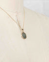 14k Gold Genuine Ancient Greek Coin Necklace (Apollo; 313-290 B.C.)