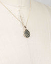 14k Gold Genuine Ancient Greek Coin Necklace (Apollo; 261-246 B.C.)