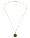 14k Gold Genuine Ancient Greek Coin Necklace (Artemis Bee; 200 B.C.)