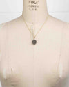 14k Gold Genuine Ancient Greek Coin Necklace (Artemis Bee; 200 B.C.)