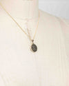 14k Gold Genuine Ancient Greek Coin Necklace (Artemis Bee; 200 B.C.)
