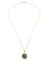 14k Gold Genuine Ancient Greek Coin Necklace (Artemis Bee; 200 B.C.)