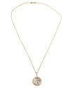 14k Gold Genuine Ancient Greek Coin Necklace (Artemis Bee; 202-150 B.C.)