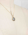 14k Gold Genuine Ancient Greek Coin Necklace (Artemis Bee; 202-150 B.C.)
