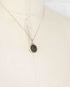 14k Gold Genuine Ancient Greek Coin Necklace (Dionysus; 98-117 A.D.)