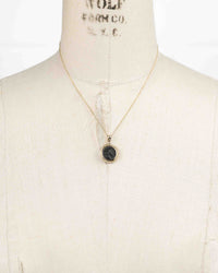 14k Gold Genuine Ancient Greek Coin Necklace (Hermes; 96-192 A.D.)