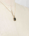 14k Gold Genuine Ancient Greek Coin Necklace (Hermes; 96-192 A.D.)