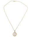 14k Gold Genuine Ancient Roman Coin Necklace (Jupiter; 106 B.C.)