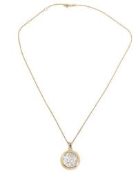 14k Gold Genuine Ancient Roman Coin Necklace (Jupiter; 106 B.C.)