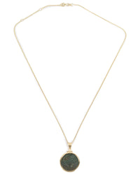 14k Gold Genuine Ancient Greek Coin Necklace (Medusa; 85-65 B.C.)