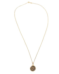 14k Gold Genuine Ancient Judaean/Biblical Coin Necklace (Widow's Mite; 103-73 B.C.)