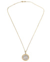 14k Gold Genuine Ancient Roman Coin Necklace (Pegasus/Bacchus; 90 B.C.)