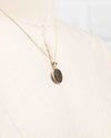 14k Gold Genuine Ancient Roman Coin Necklace (Crispus; 317-326 A.D.)