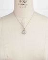 14k Gold Genuine Ancient Roman Coin Necklace (Flora; 53 B.C.)
