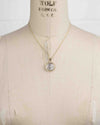 14k Gold Genuine Ancient Roman Coin Necklace (Jupiter; 80 B.C.)