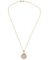 14k Gold Genuine Ancient Roman Coin Necklace (Minerva; 100 B.C.)