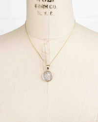 14k Gold Genuine Ancient Roman Coin Necklace (Minerva; 100 B.C.)